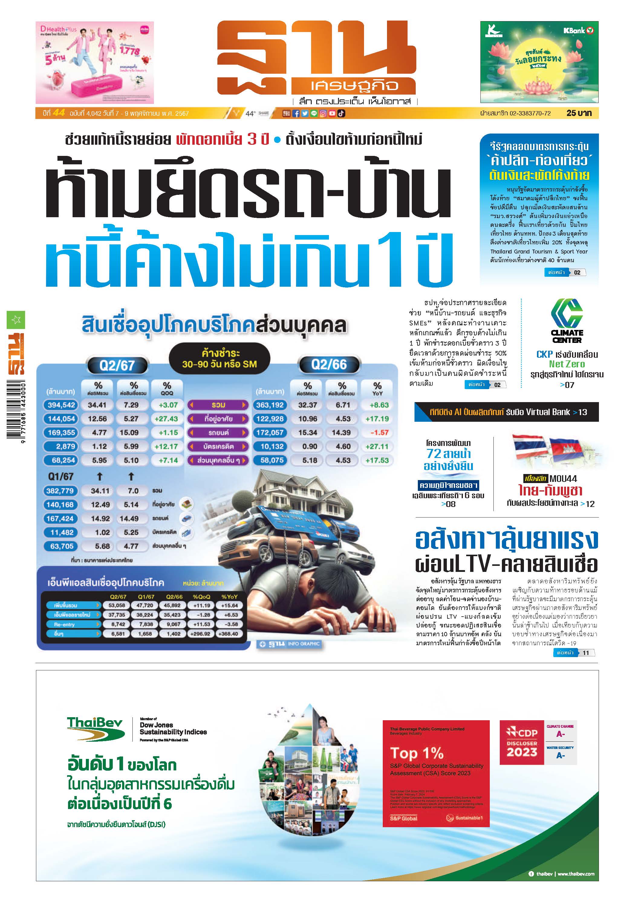 ฐานเศรษฐกิจ ( 7 - 9 November 2024)